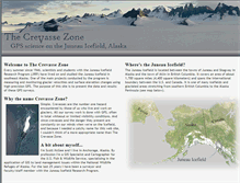 Tablet Screenshot of crevassezone.org